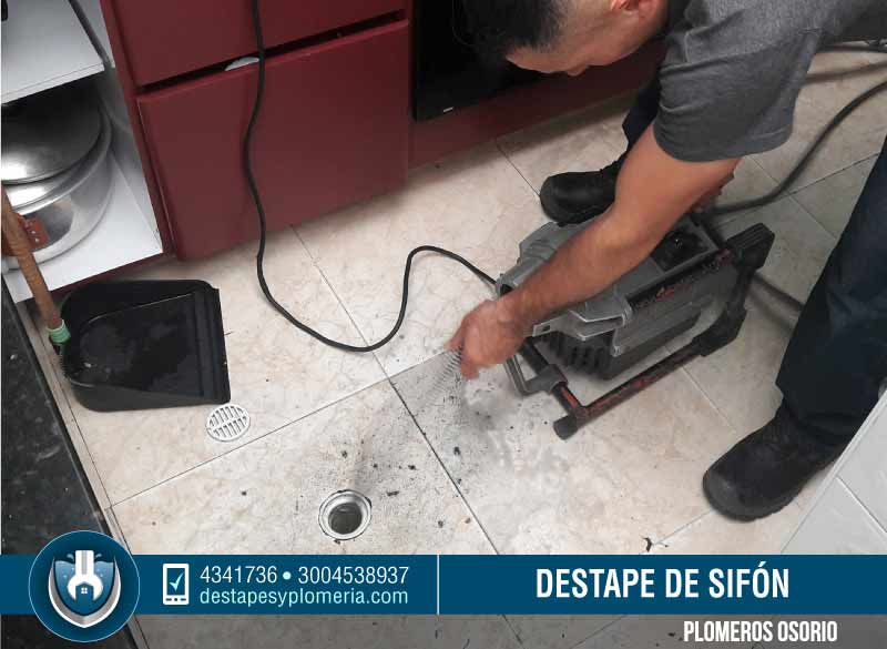 Destape de Sifones